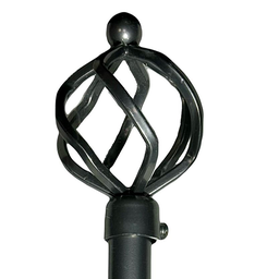 [CHCR28528 / 1434291] Classy Homes Curtain Rod 28-48 In., Champagne Silver - Painted