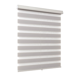 [CHZRB28546] Classy Homes Zebra Roller Blind 26x50 In., Grey