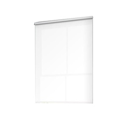 [722-132X127WHITE-SUN CHSRB28567]  Classy Homes Sunscreen Roller Blind 52x50 In., White 