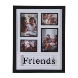 [HHHF-IDFN-13007 CHPF28578] ****Classy Homes Photo Frame, 11.4 x 14.5 In - Black