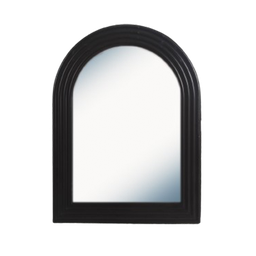 [HHHF-IDFN-13030 CHWM28601] Classy Homes Wall Mirror, 31.8 x 24 In. - Black