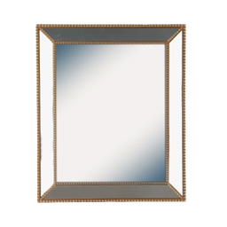 [HHHF-IDFN-13052 CHWM28623] Classy Homes Wall Mirror, 20.75 x 24.68 In. - Gold