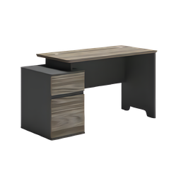 [853-AS0141400B] Office Desk, Grey