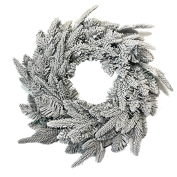 [KH22-WPE939 CHCWL28438] Classy Homes Christmas Wreath With Lights, 1Ft 3.7In. (40Cm)