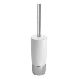 [99000ES / 99000] iDesign Duetto Bowl Brush, White/Chrome
