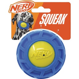 [6053 / 6024] Nerf Dog TPR EXO Micro Squeak Ball 3 In.