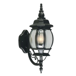 [8282W-NE RHOWL29918 / 8282W-BK / RH9122-1] Royal Homes Outdoor Wall Light E27 100W