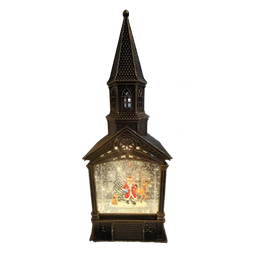 [MCDS604 / PCXM-XMDR-01019] Mrs. Claus Christmas Church Steeple Ornament