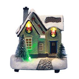 [MCW221 / PCXM-XMDR-01034] ****Mrs. Claus Christmas House Ornament