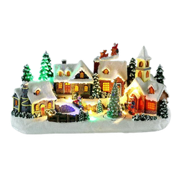 [MCL1108 / PCXM-XMDR-01055] Mrs. Claus Christmas Village Ornament 13 x 6.5 x 7.5 In.