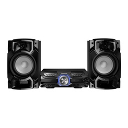 [SC-AKX520] Panasonic High Power Audio System with CD Player, DJ &amp; Karaoke Effects 650W
