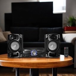 [SC-AKX520] Panasonic High Power Audio System with CD Player, DJ &amp; Karaoke Effects 650W
