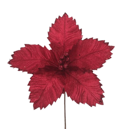 [831-AMX001-24126Z] Miro Christmas Poinsettia 33x20cm 5P Magenta