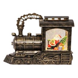 [831-XMTX263-533] Miro Christmas Musical Lighted Train LED 22.5cm