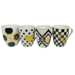 [CHMF014 / HHKC-MUGG-01138] Classy Homes Ceramic Mug Set