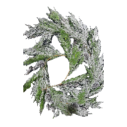 [XH1464182GRWSCHO] Montefiori Christmas Snowy Pine Fir Garland 183x20x5cm