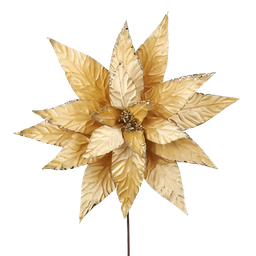 [XQ1414F0035CH] Christmas Poinsettia 41x40cm