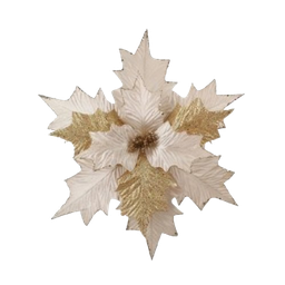 [XQ1414K0152CH] Christmas Poinsettia 30x46cm