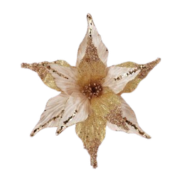 [XQ1414K0154CH] Christmas Poinsettia 30x33cm