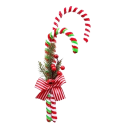 [XQ1414R0011] Christmas Candy Cane Branch 41cm/ 16 In.