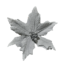 [XQ145900624S] Christmas Poinsettia Stem 29cm